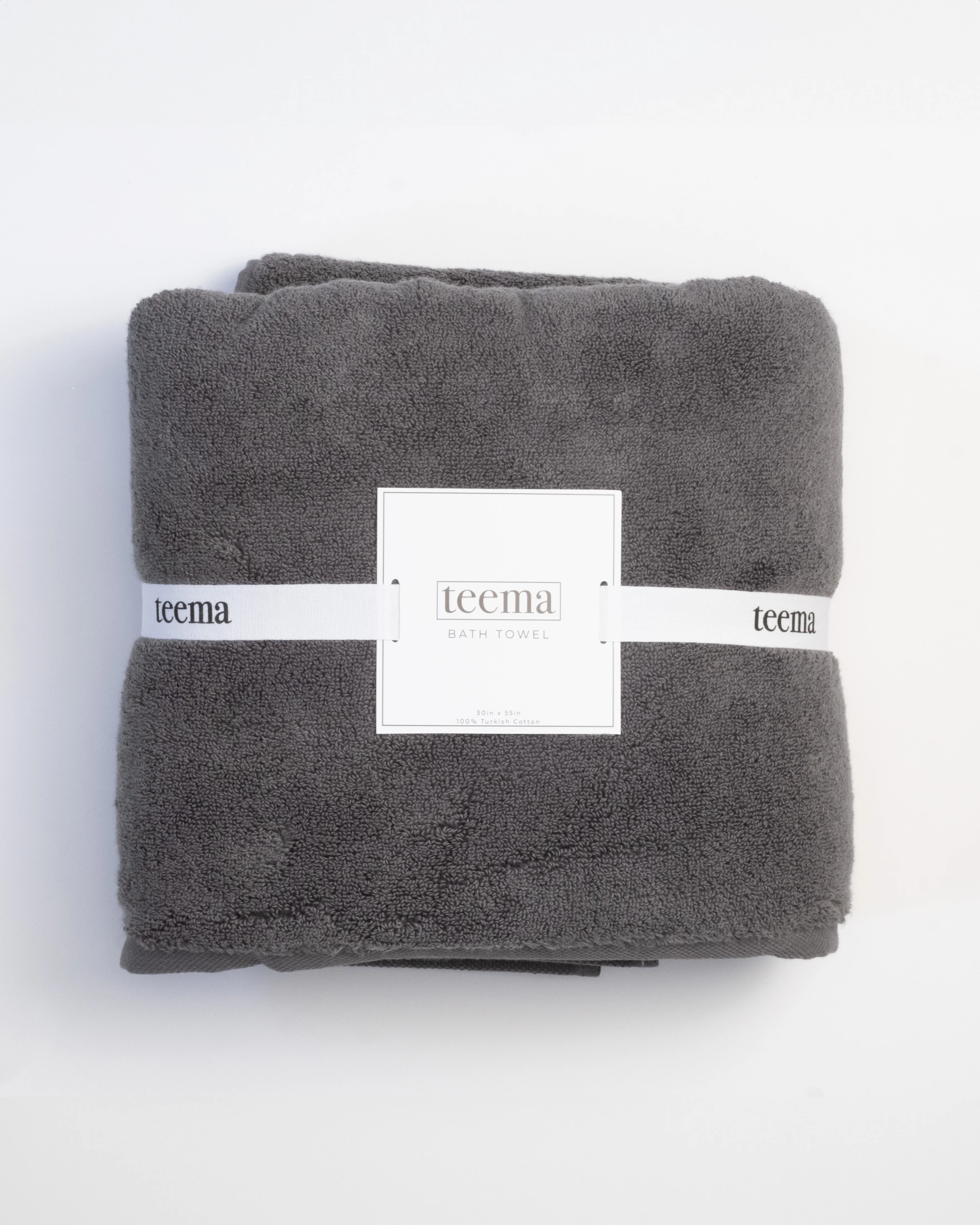 Luxe Bath Towels in Charcoal - Image 6