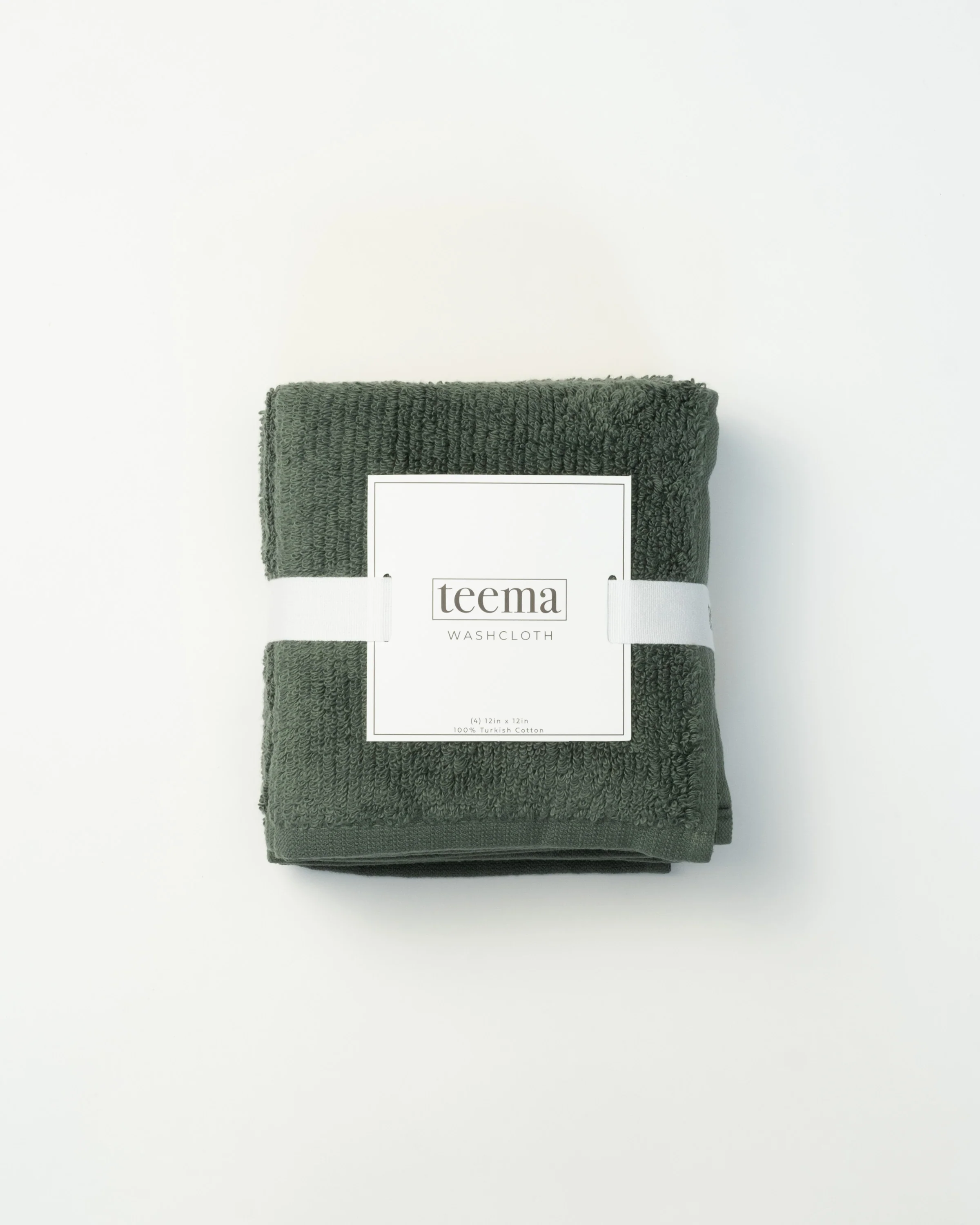 Ribbed Bath Towels in Jade - Image 10
