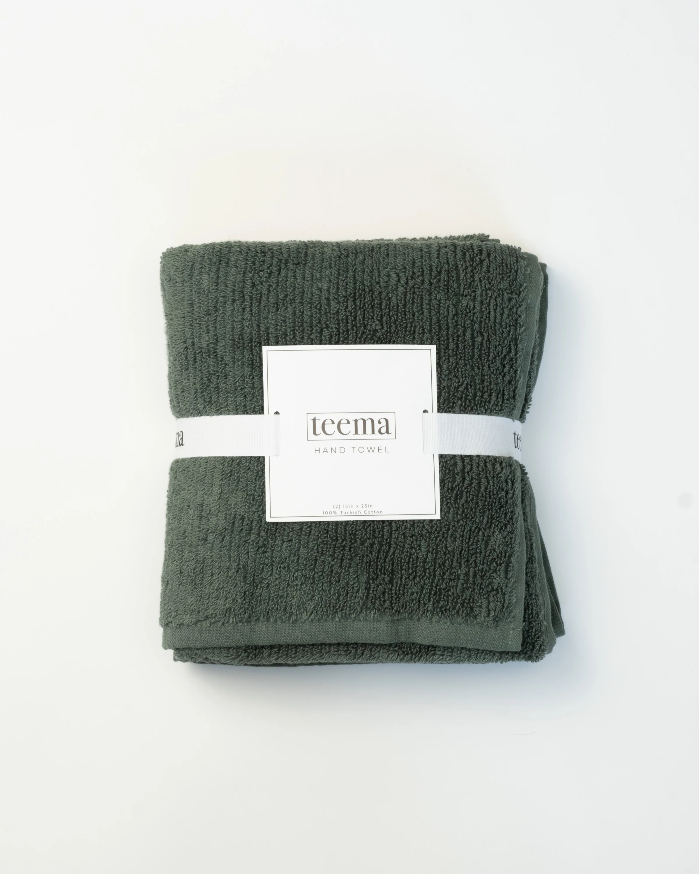 Ribbed Bath Towels in Jade - Image 9