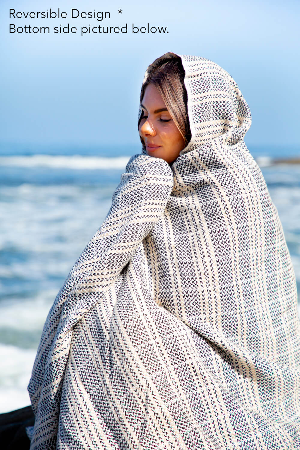 The Seasons Blanket in Black - Image 3