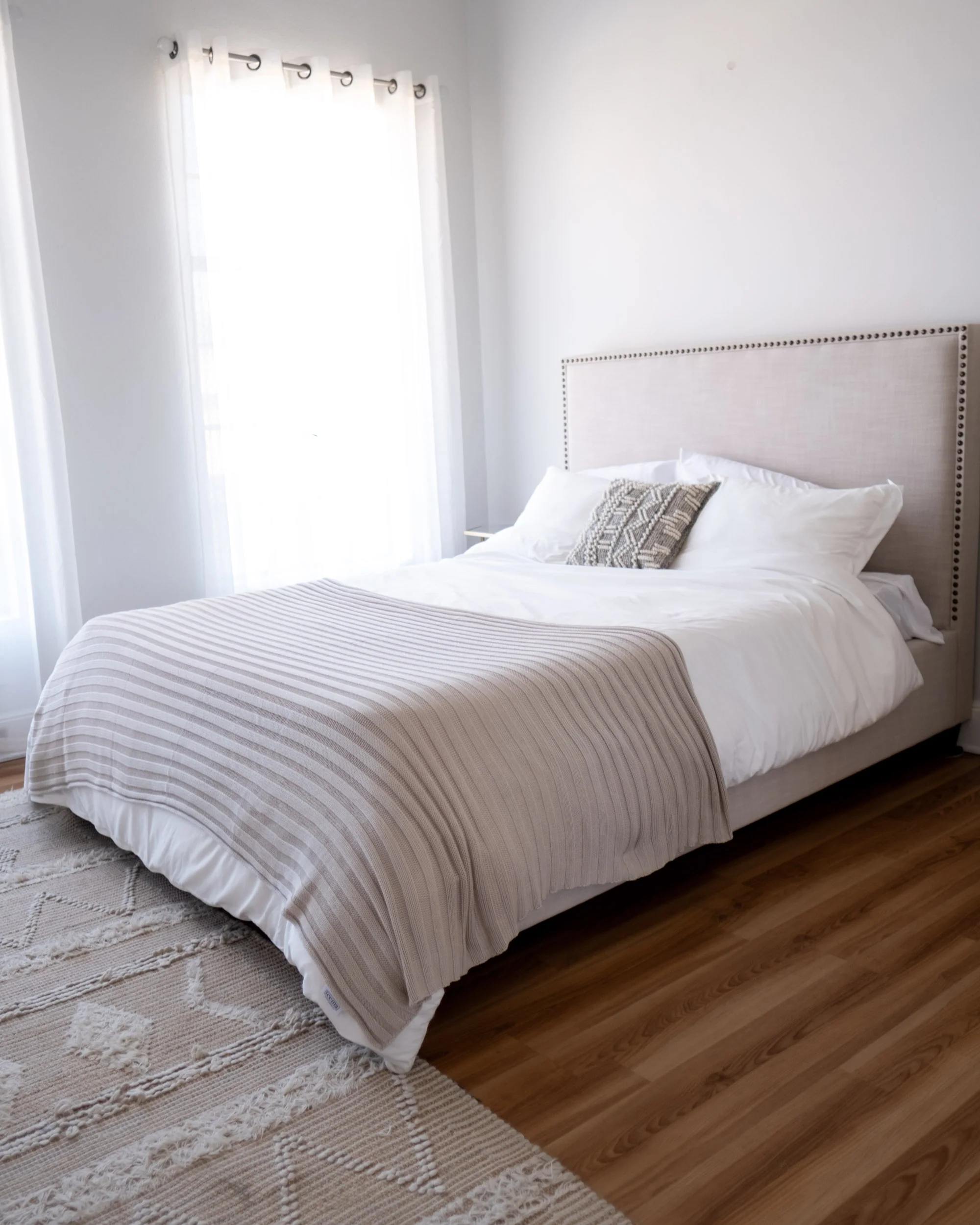 The Rib Knit Throw in Bone - Image 4